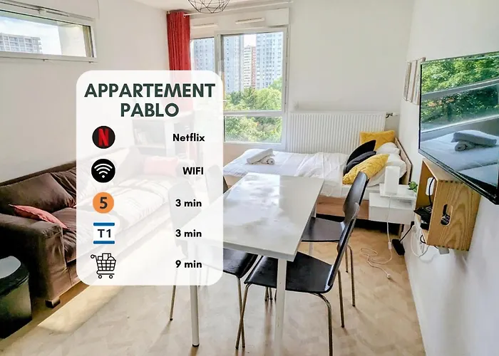 Studio Pablo - 3 Min Du Metro - Ideal Duo & Bebe